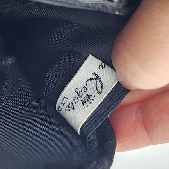 La Regale Vintage Needlepoint Floral Pattern Clutch Bag - Picture 8 of 11